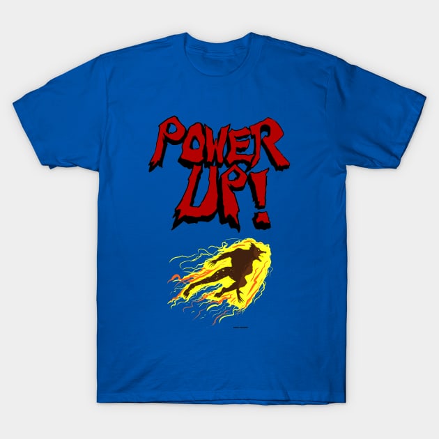 Altered Beast Power Up T-Shirt by DougSQ